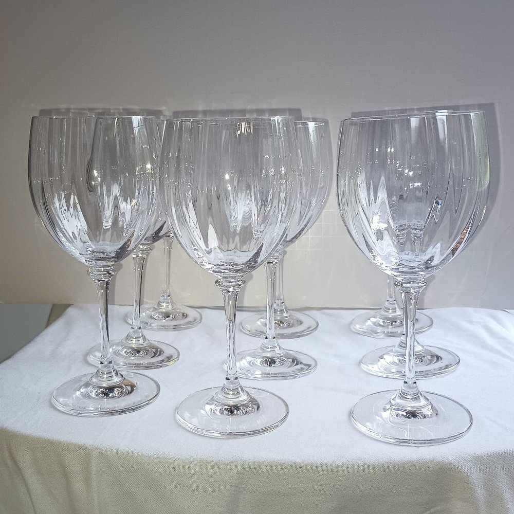 Mikasa Stephanie 9 crystal water goblets